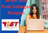 Will Tvet Colleges Reopen