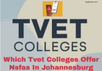 Tvet Colleges That Offer Nsfas In Johannesburg